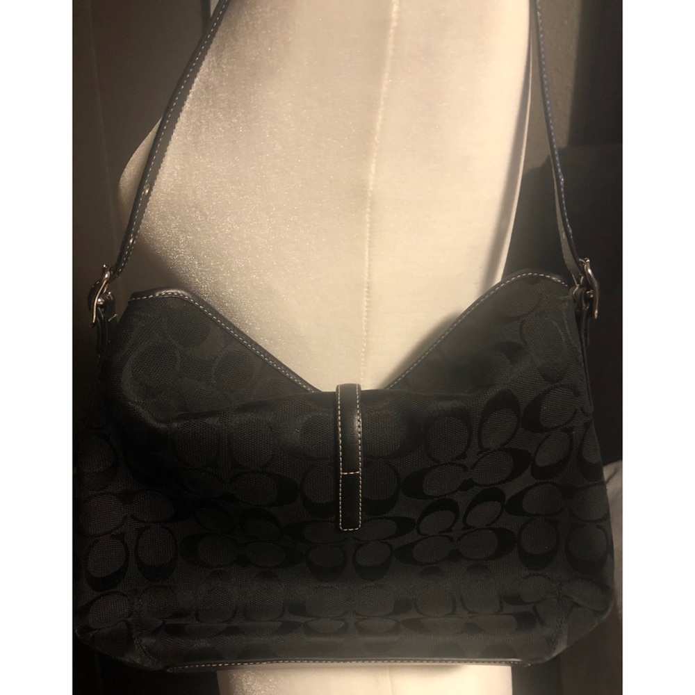 COACH monogram shoulder bag - Picture 5 of 10